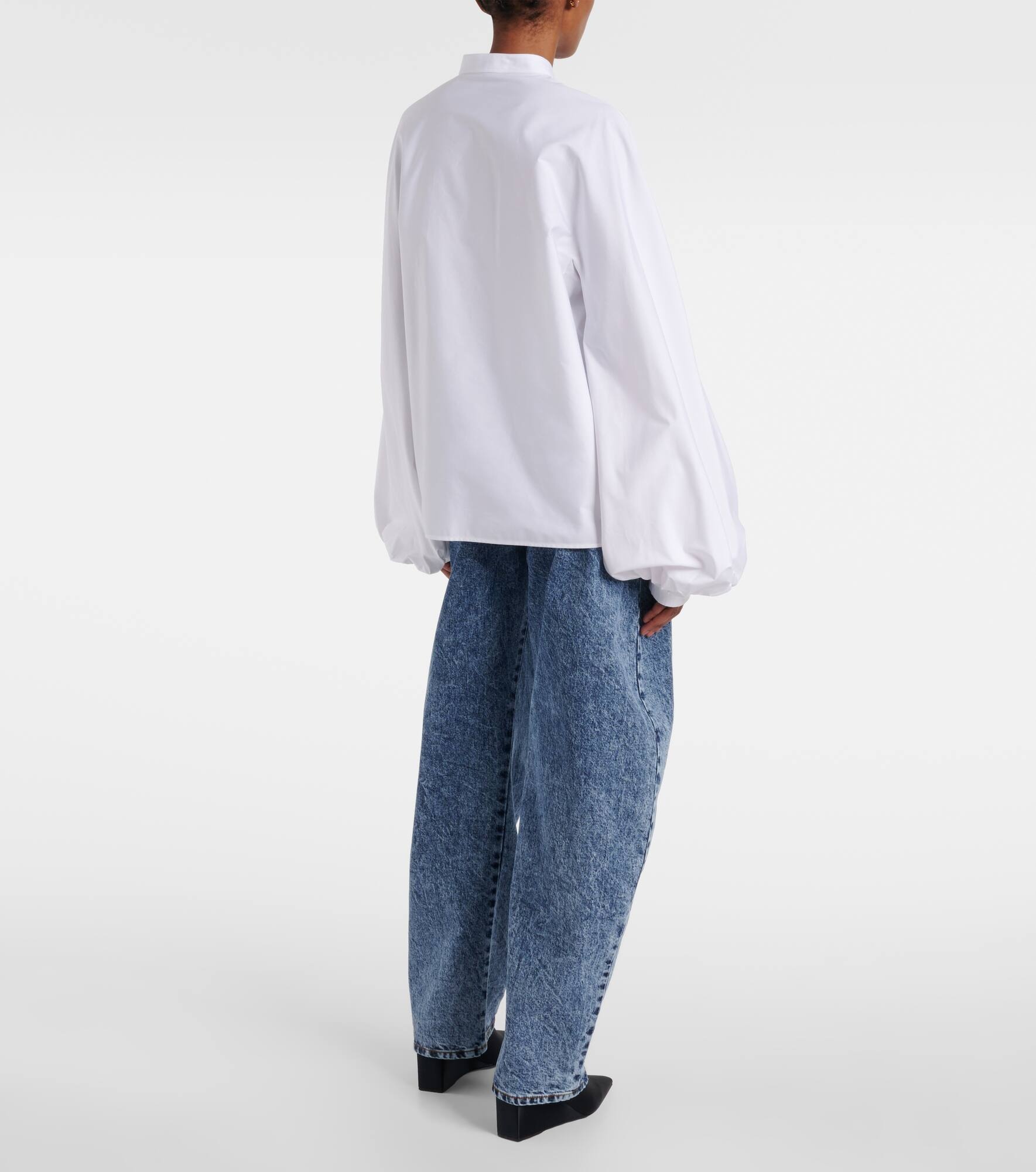 Cotton poplin shirt - 3