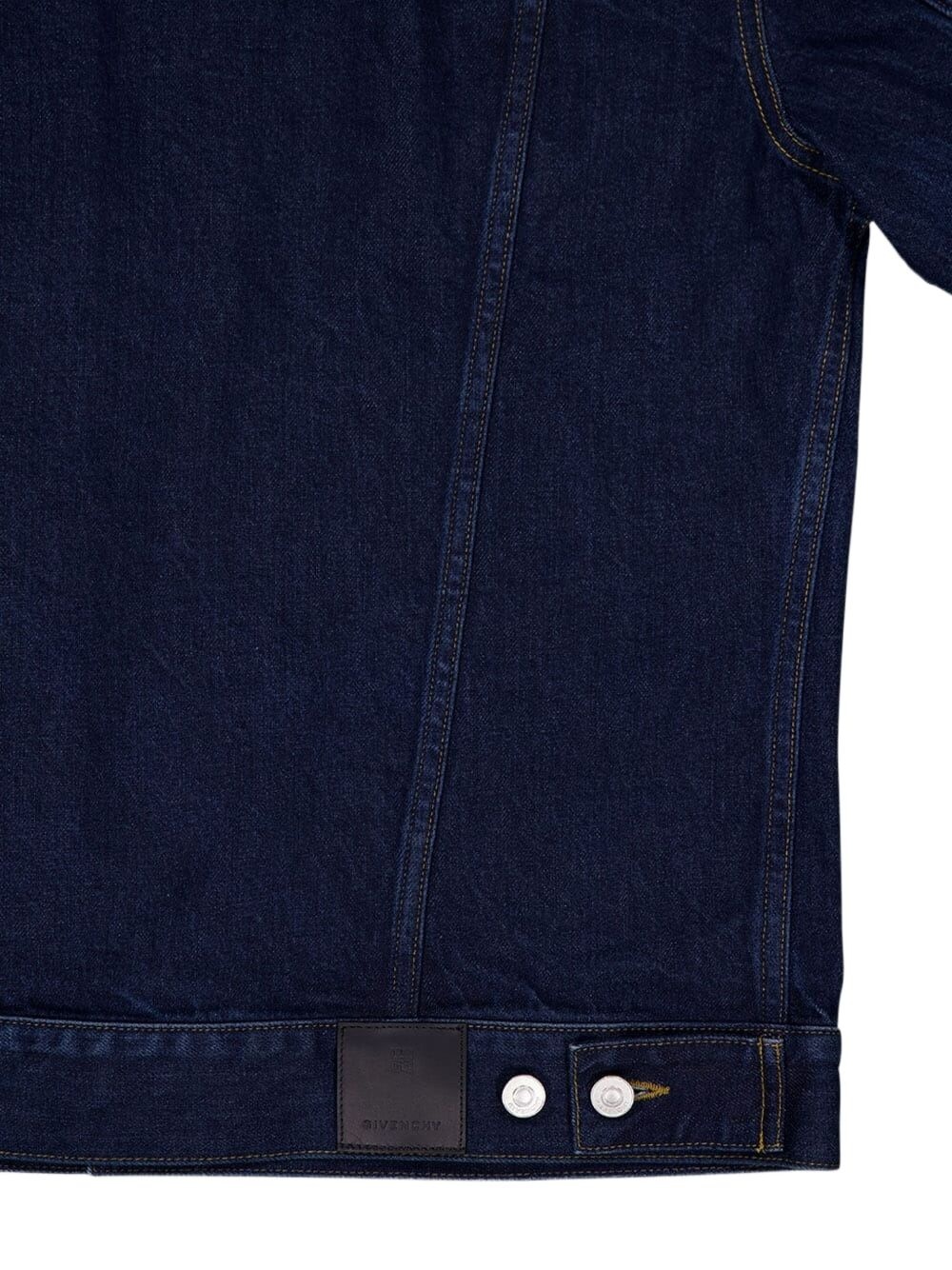 cotton denim jacket - 5