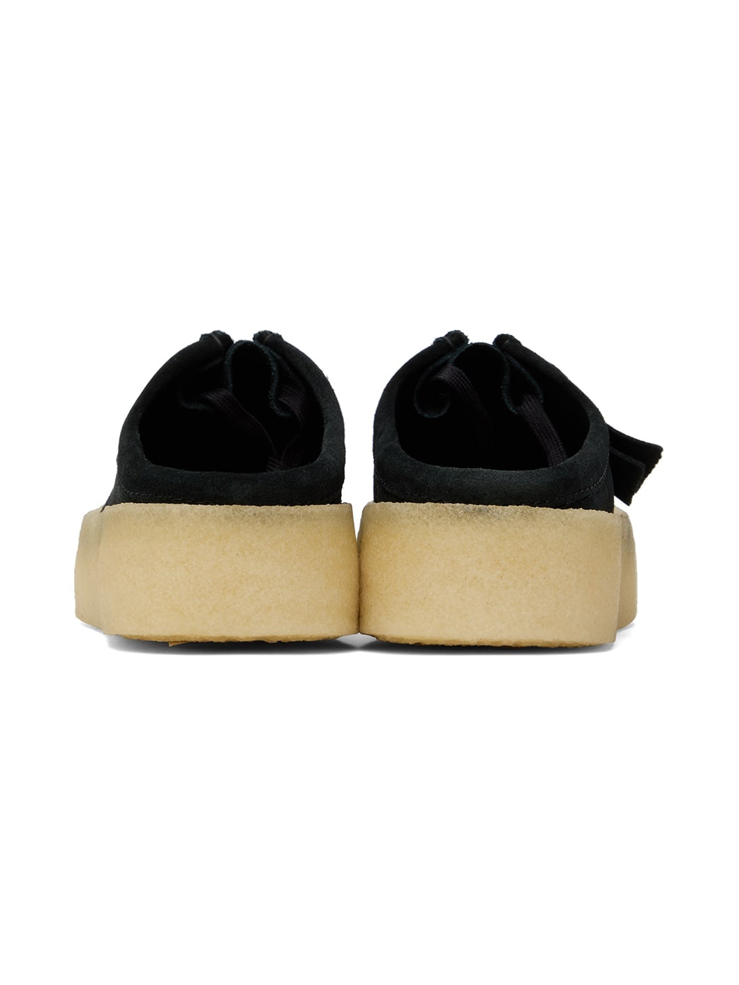 Black Wallabee Cup Lo Loafers - 2