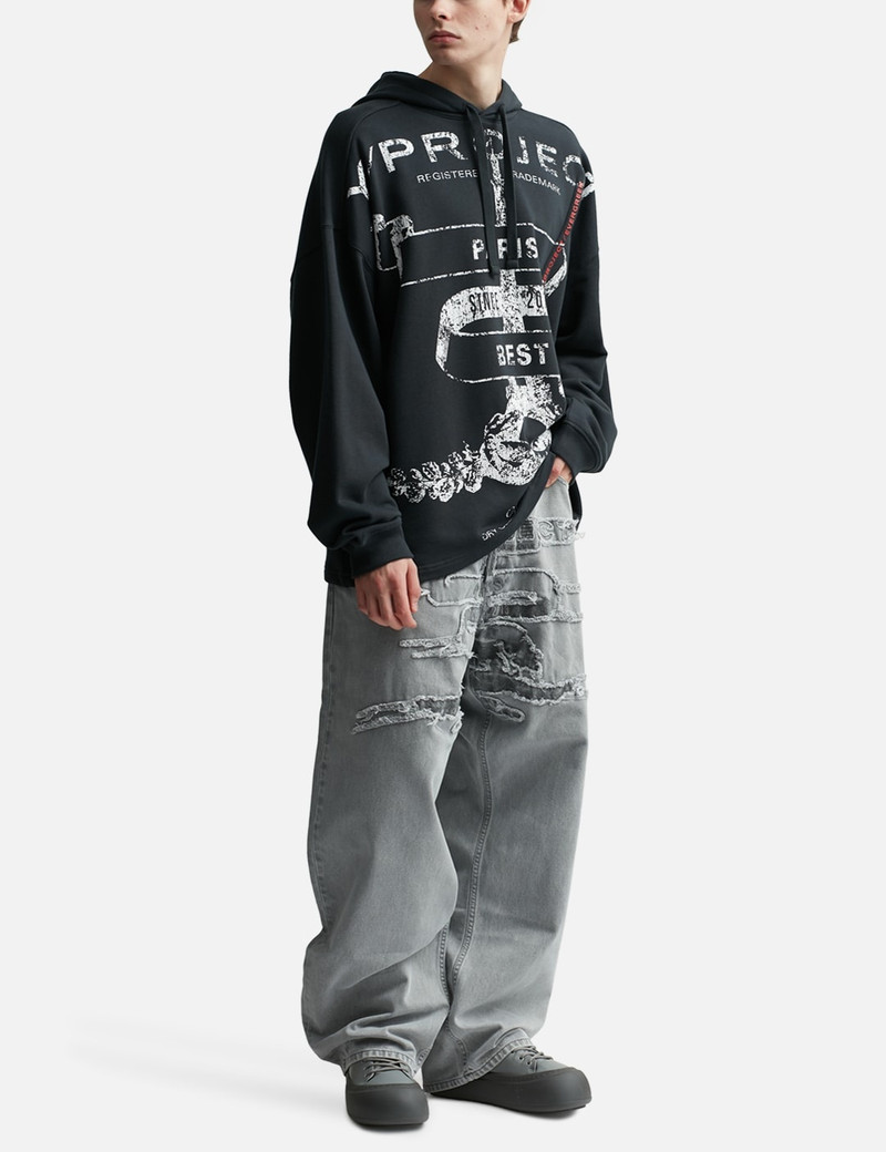 Y/Project EVERGREEN PARIS' BEST PINCHED HOODIE outlook