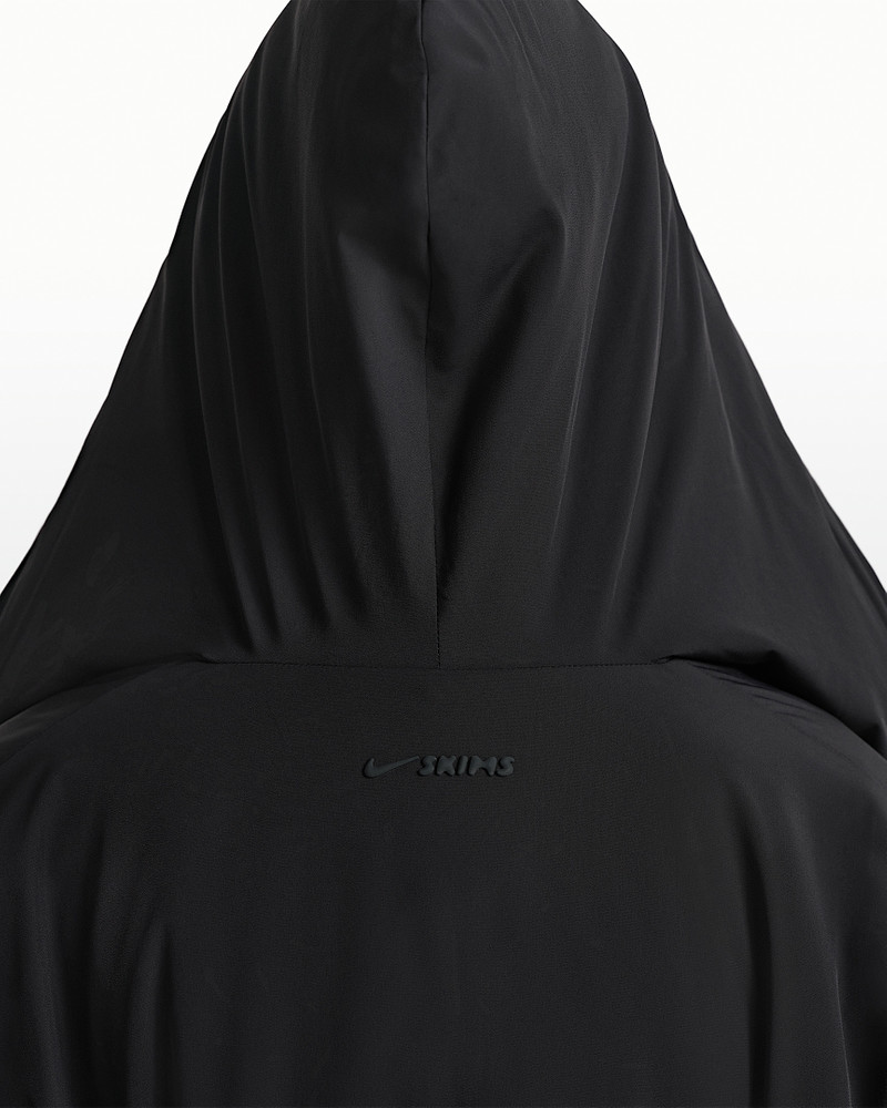 NikeSKIMS Woven Nylon Women's Wrap Coat 6