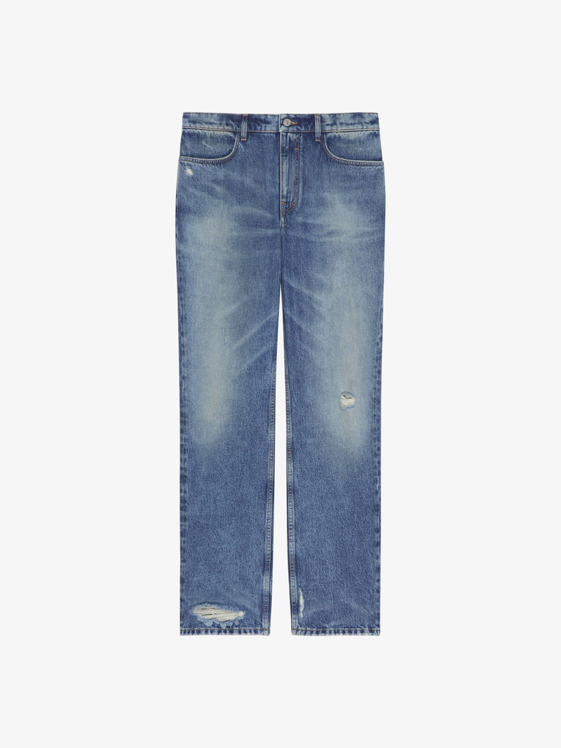 SLIM FIT JEANS IN DENIM - 1