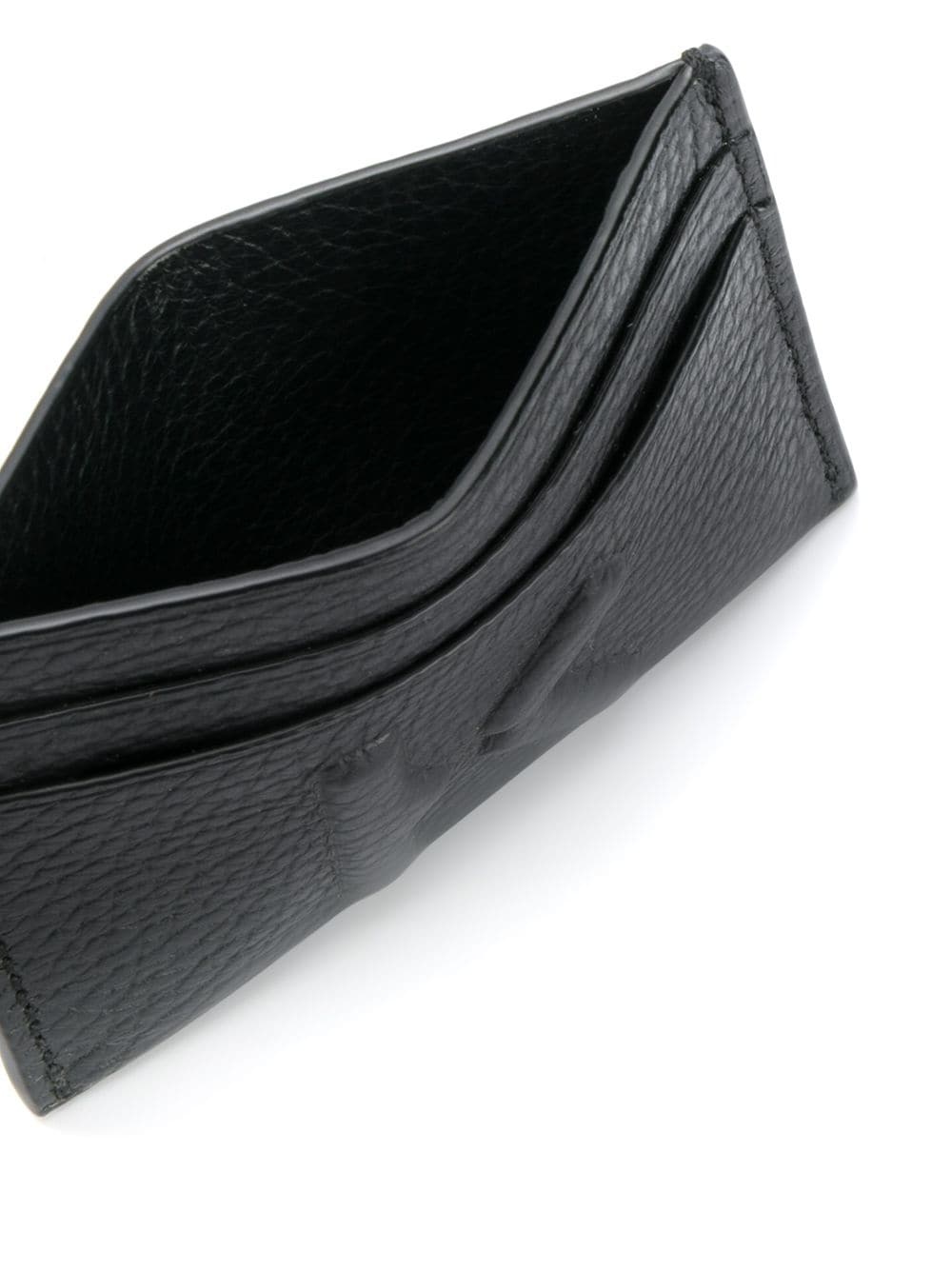 embossed logo cardholder - 3