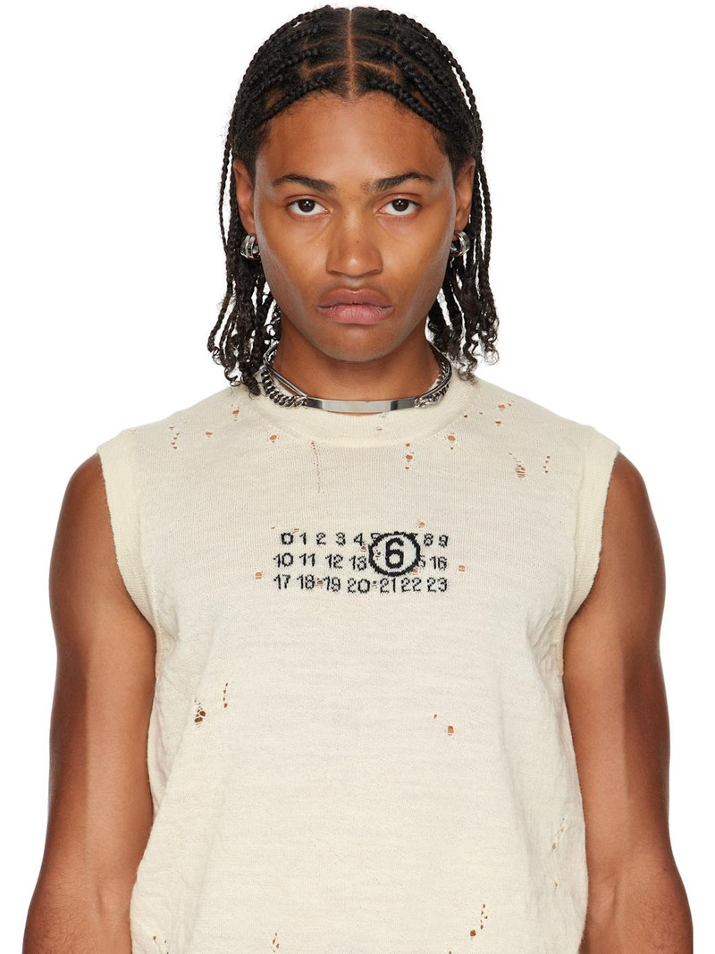 MM6 Maison Margiela Mixed Chain Necklace outlook