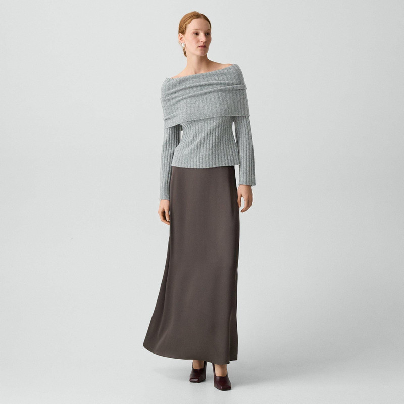 Theory Bell Sleeve Sweater in Astor Wool outlook