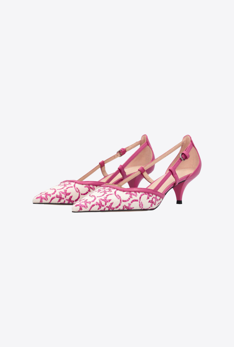 MONOGRAM JACQUARD PUMPS 6