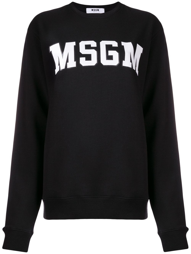 logo patch sweater 1