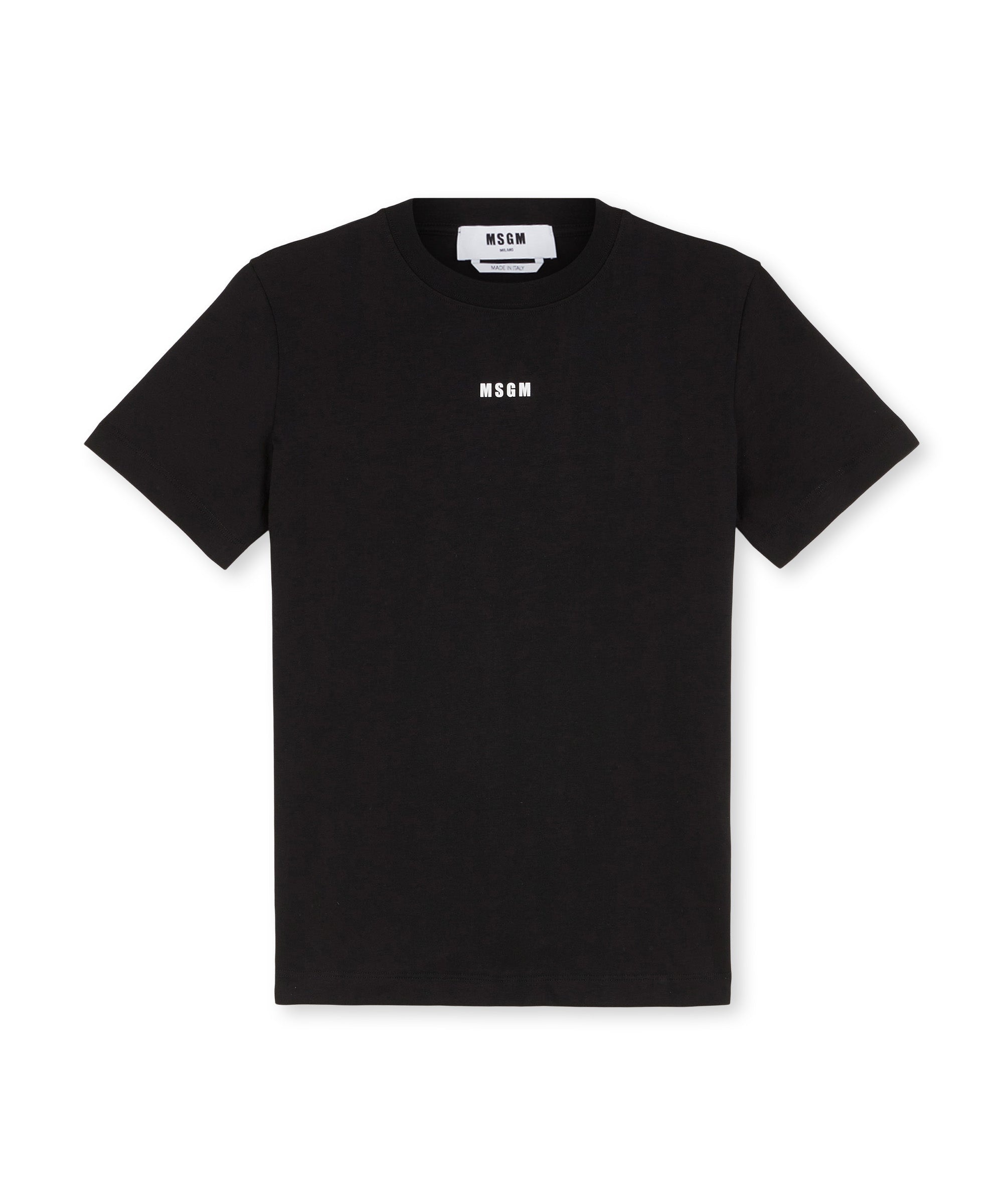 Cotton T-shirt with micro logo - 2