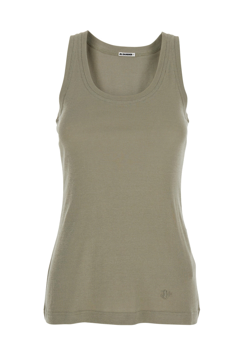 Jil Sander Women Multicolor Crewneck Top With Three-Layer Design And Side Logo In Cotton Woman - 5