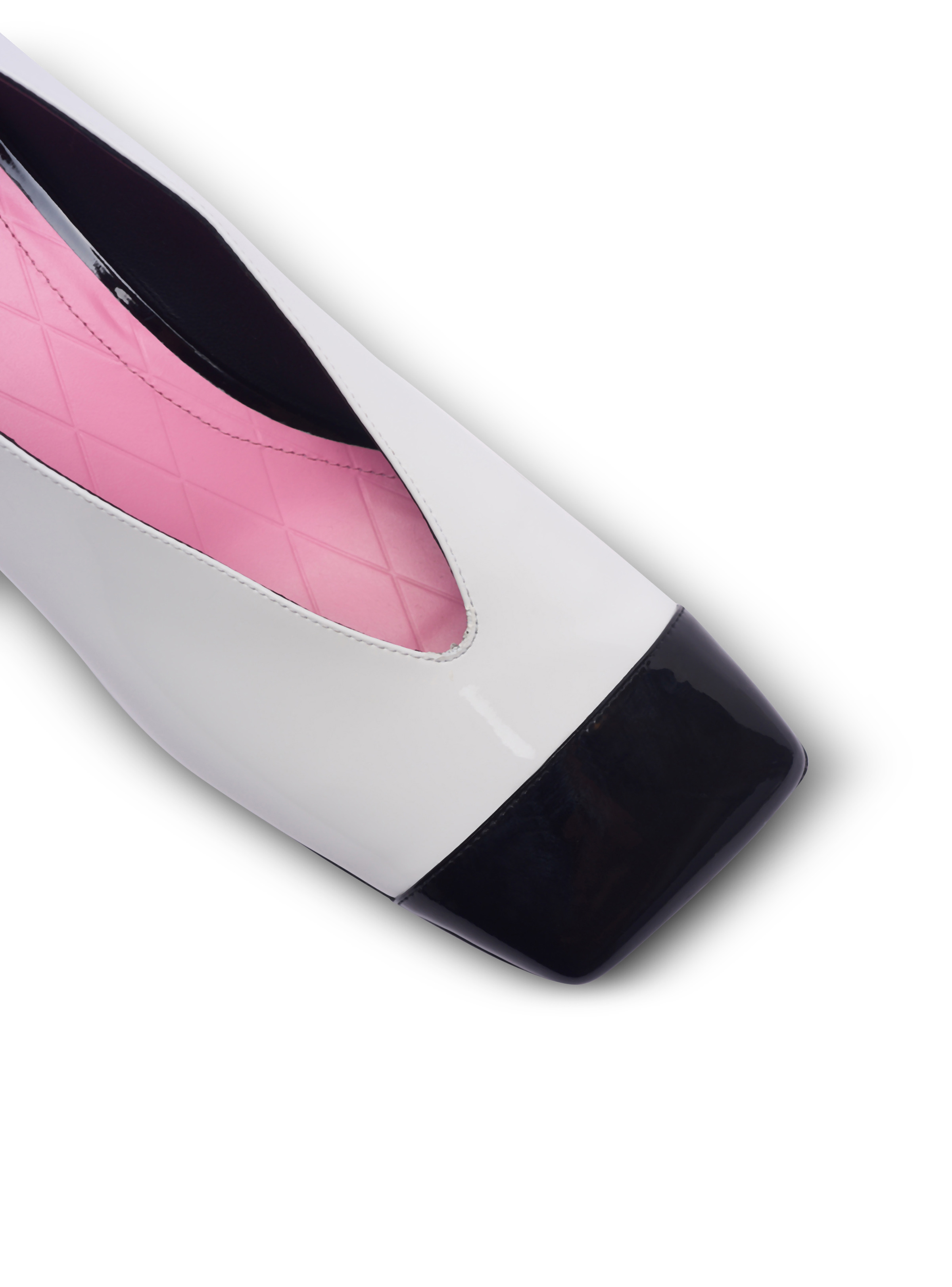 Eden two-tone patent leather ballet flats - 5