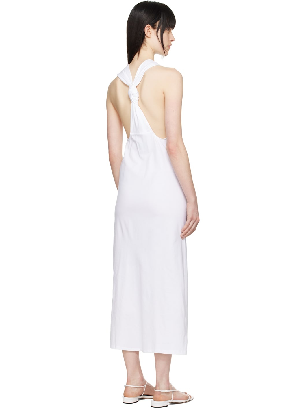 White Rayna Midi Dress - 3
