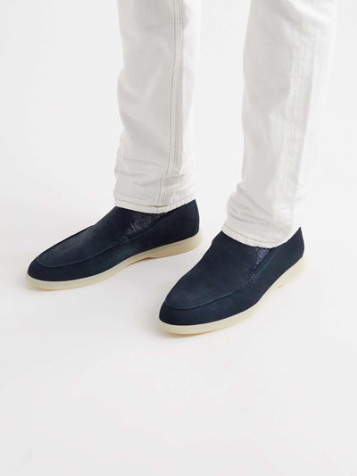 Loro Piana Summer Walk Nubuck Loafers outlook