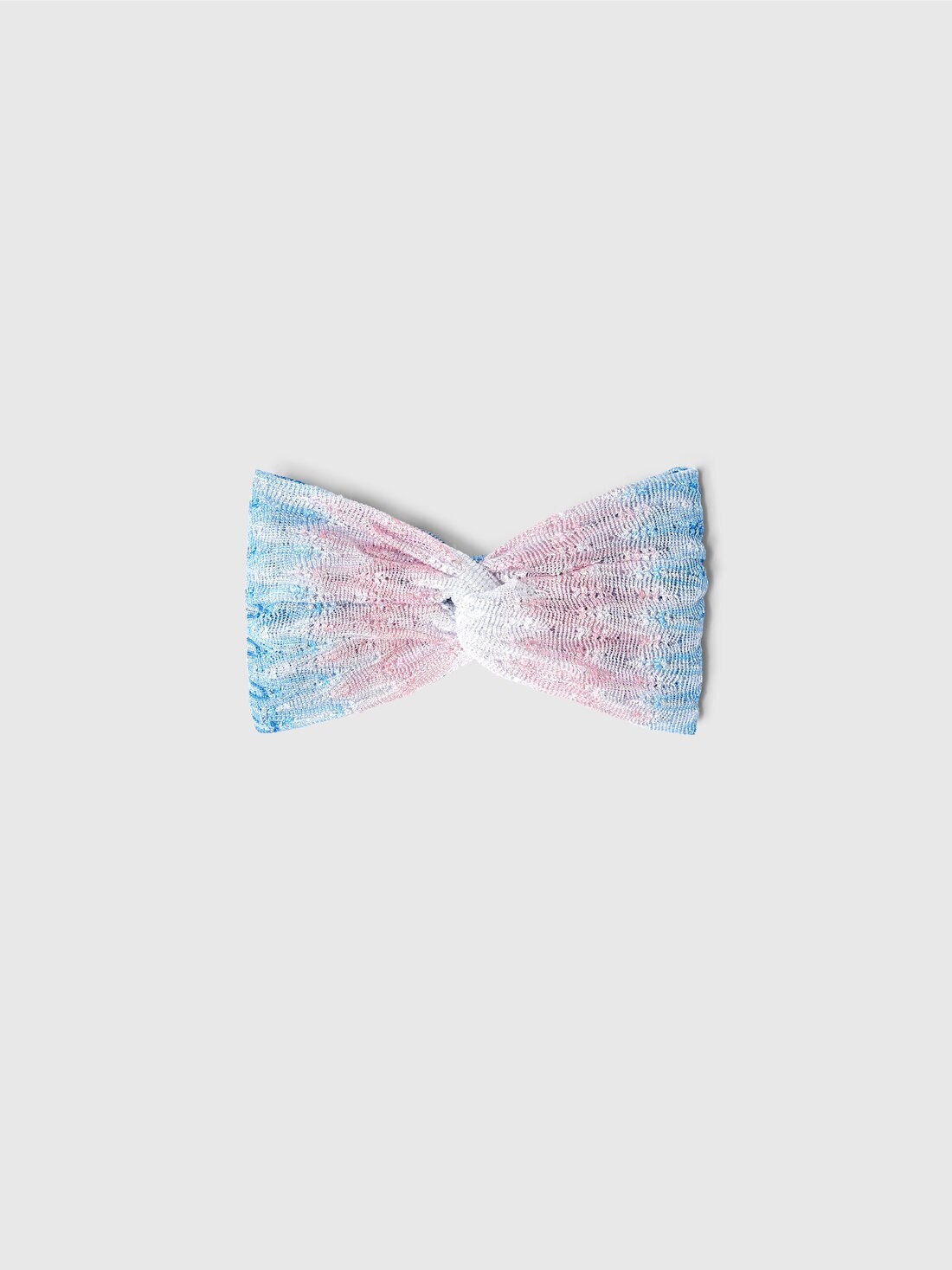 Chevron viscose headband - 1