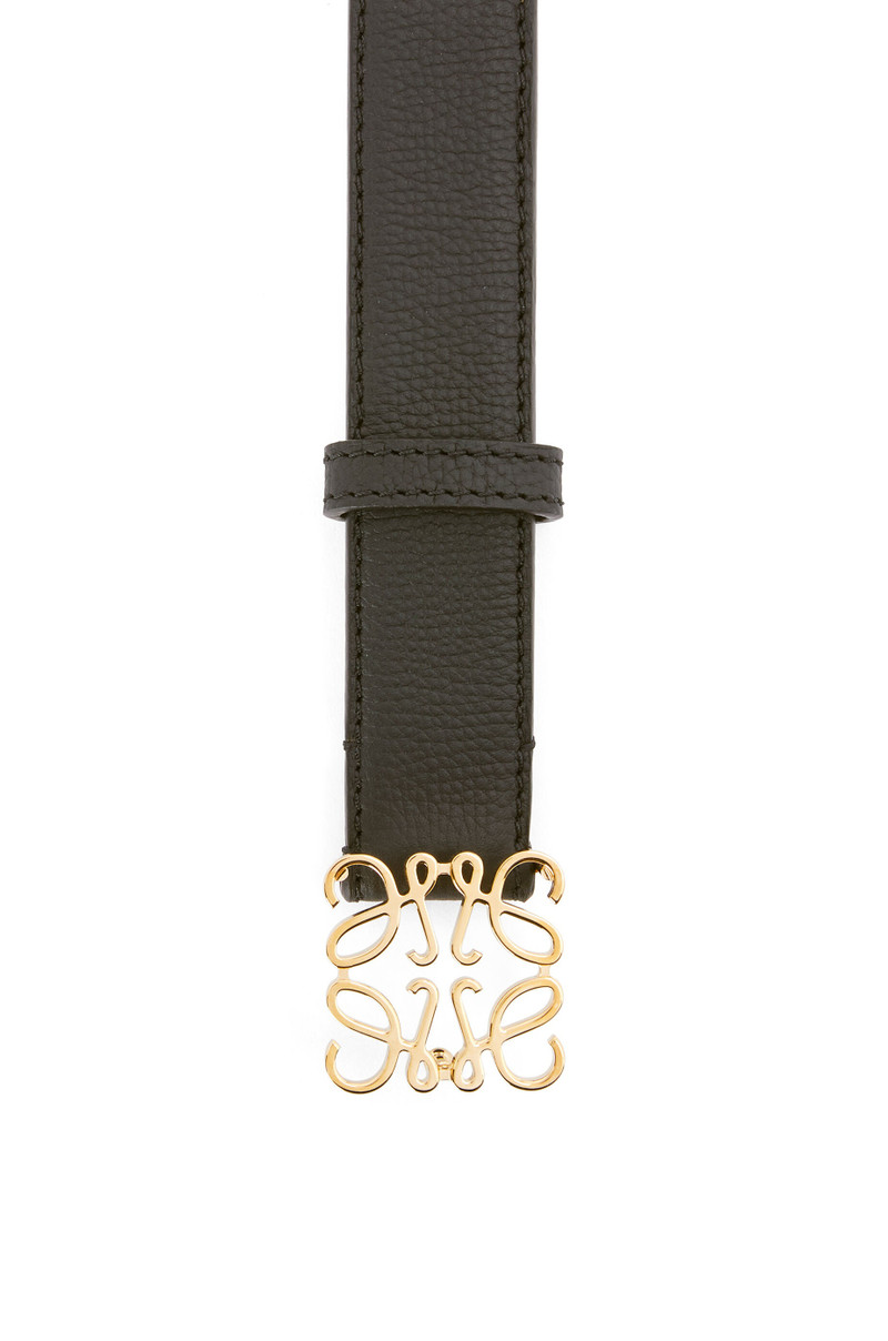 Loewe Anagram belt in pebble grain calfskin outlook