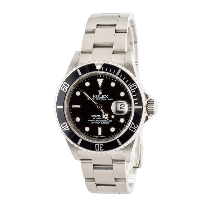 Rolex Submariner 16610T Black Bezel - 2