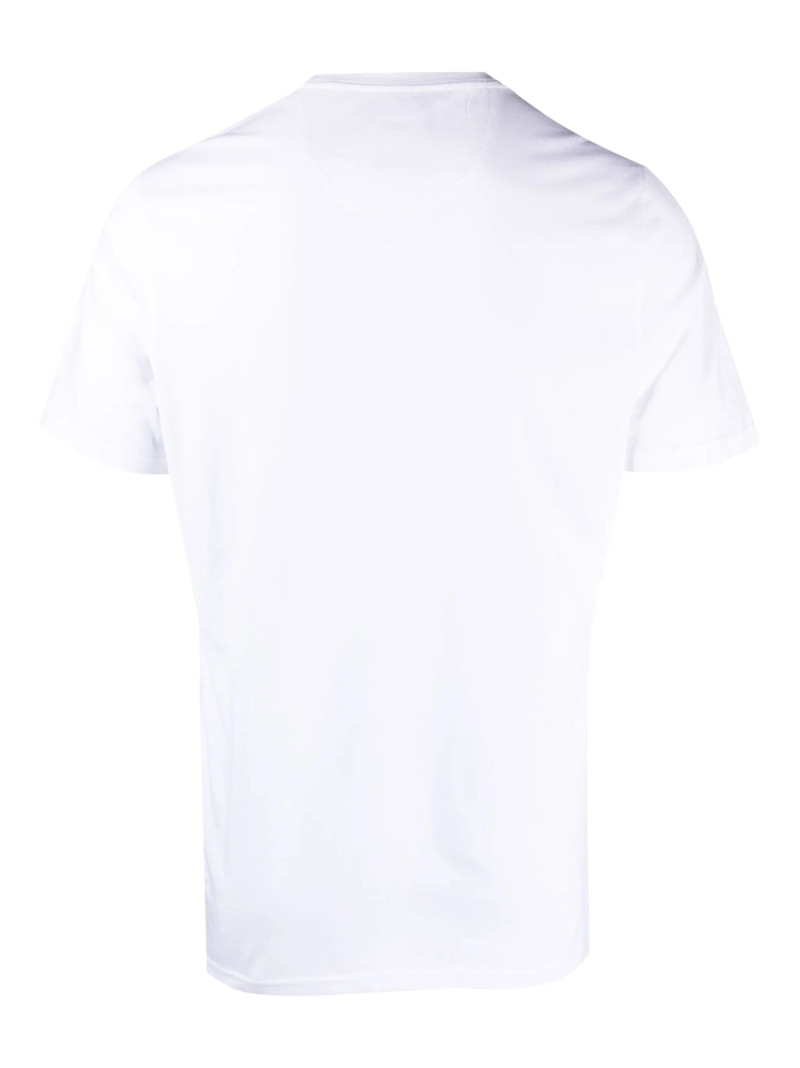 Barbour Barbour Embroidered-logo Cotton T-shirt outlook