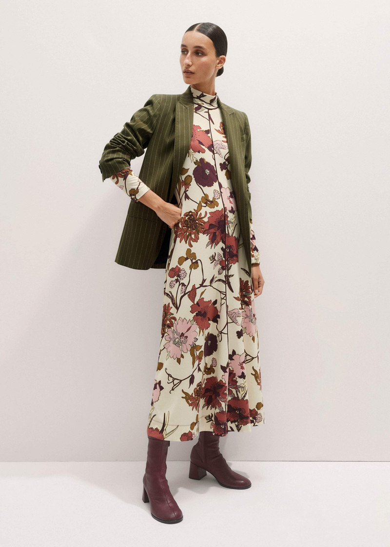 High Neck Maxi Dress 4