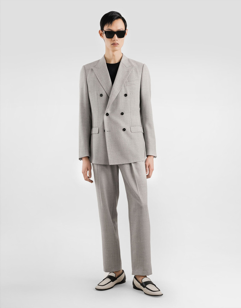 Dolce & Gabbana Double-breasted taormina wool jacket outlook