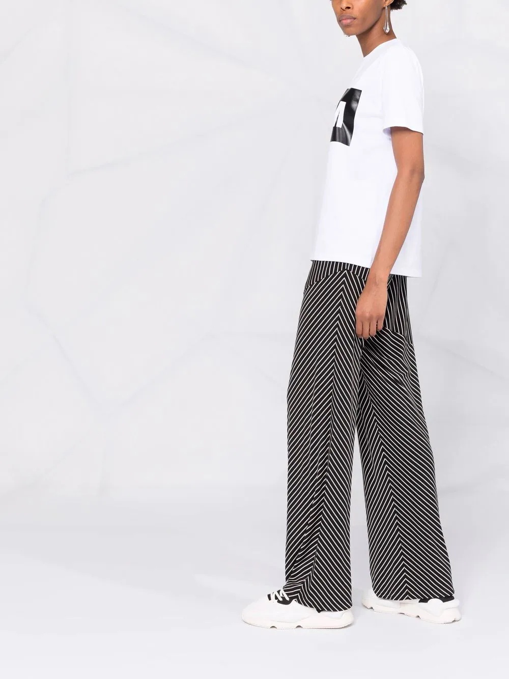 logo-print cotton T-shirt - 6