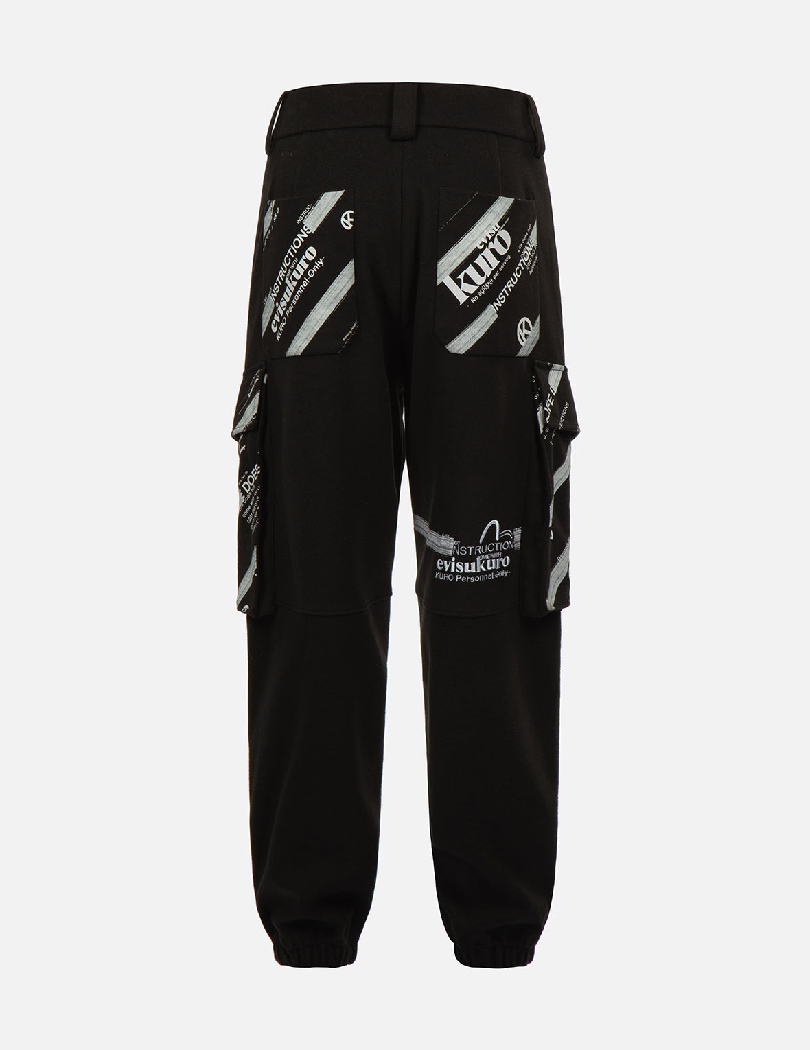 Logo Printed Pannels Cargo Pants - 2