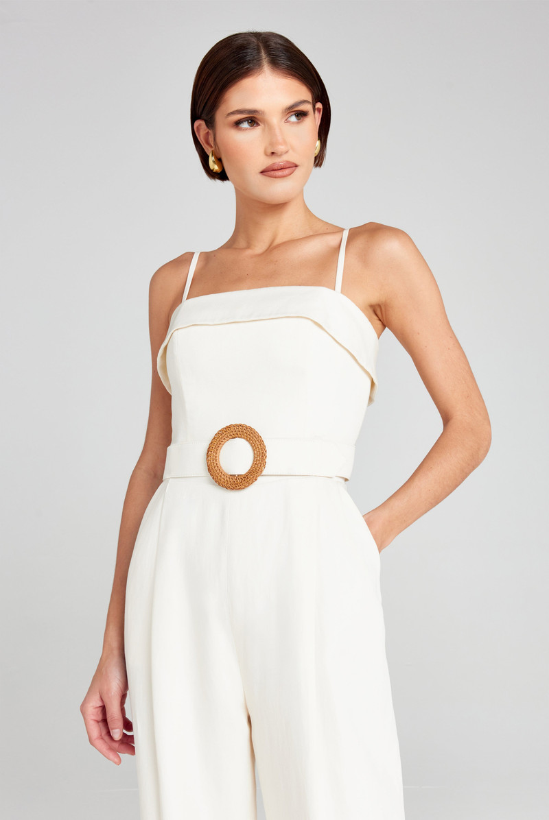 Michelle White Jumpsuit 3