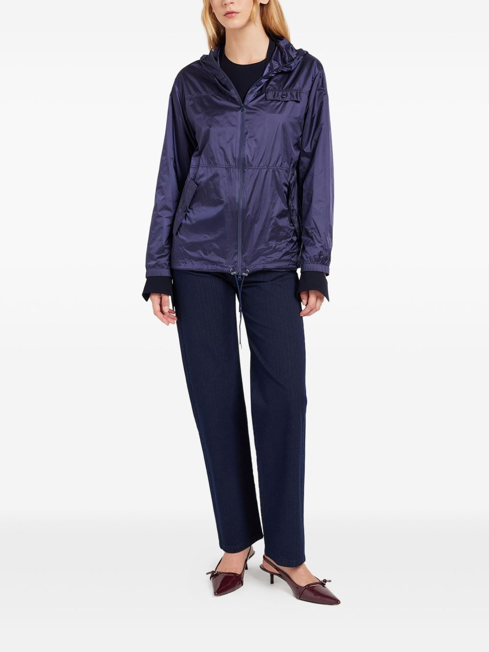 Ocean Breeze hooded-drawstring jacket - 2