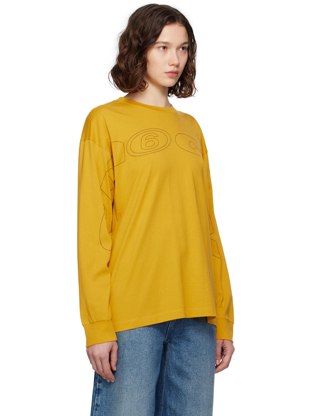 Yellow Long Sleeve T-shirt - 2