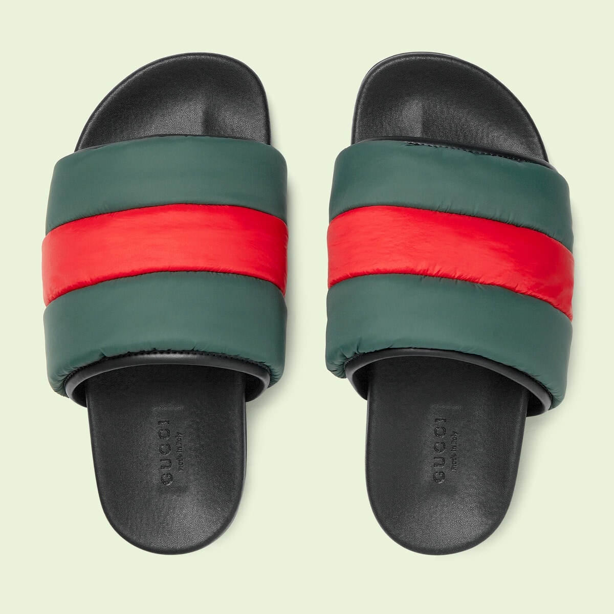 Gucci web slide sandal deals