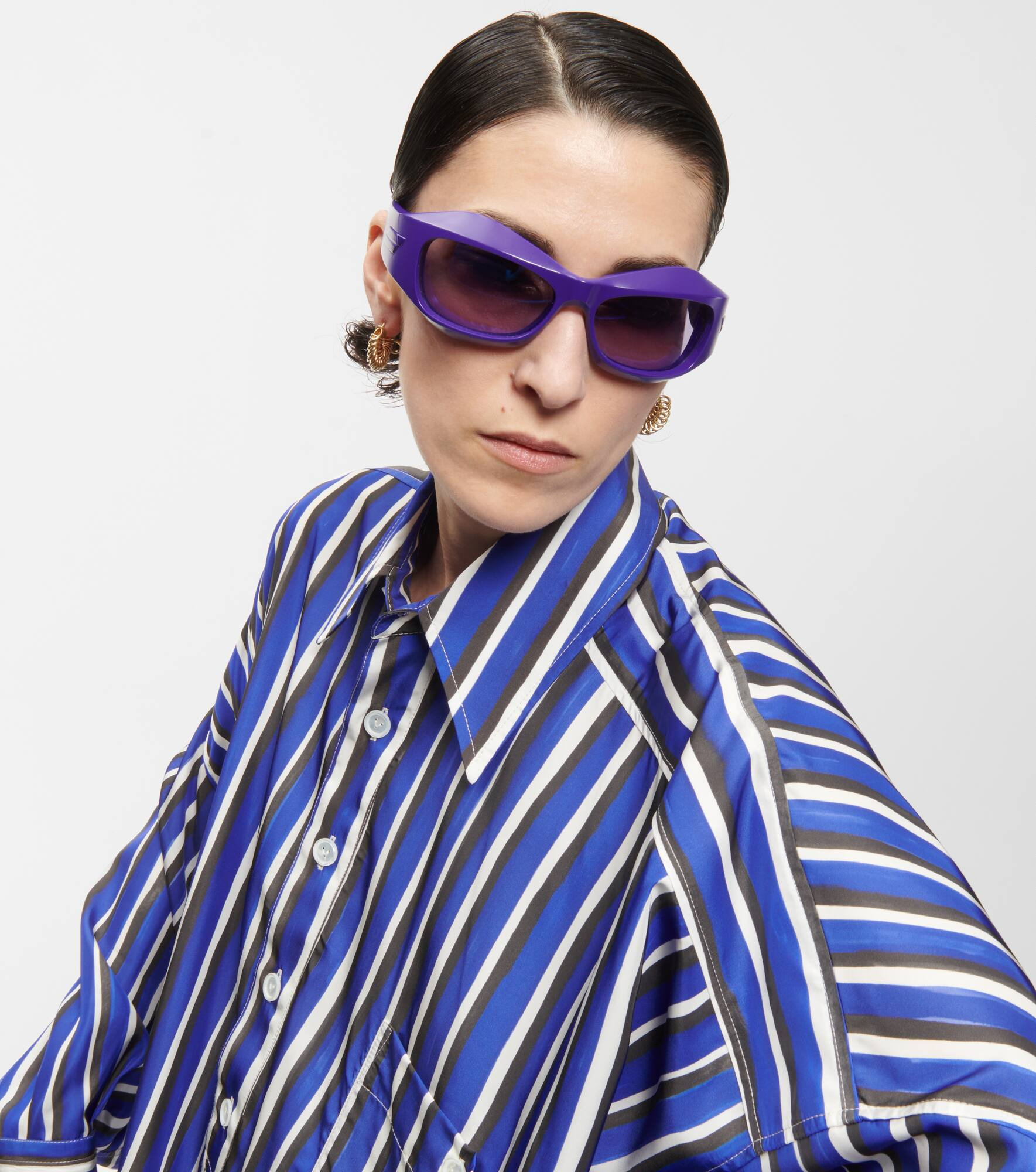 Logo acetate sunglasses - 6