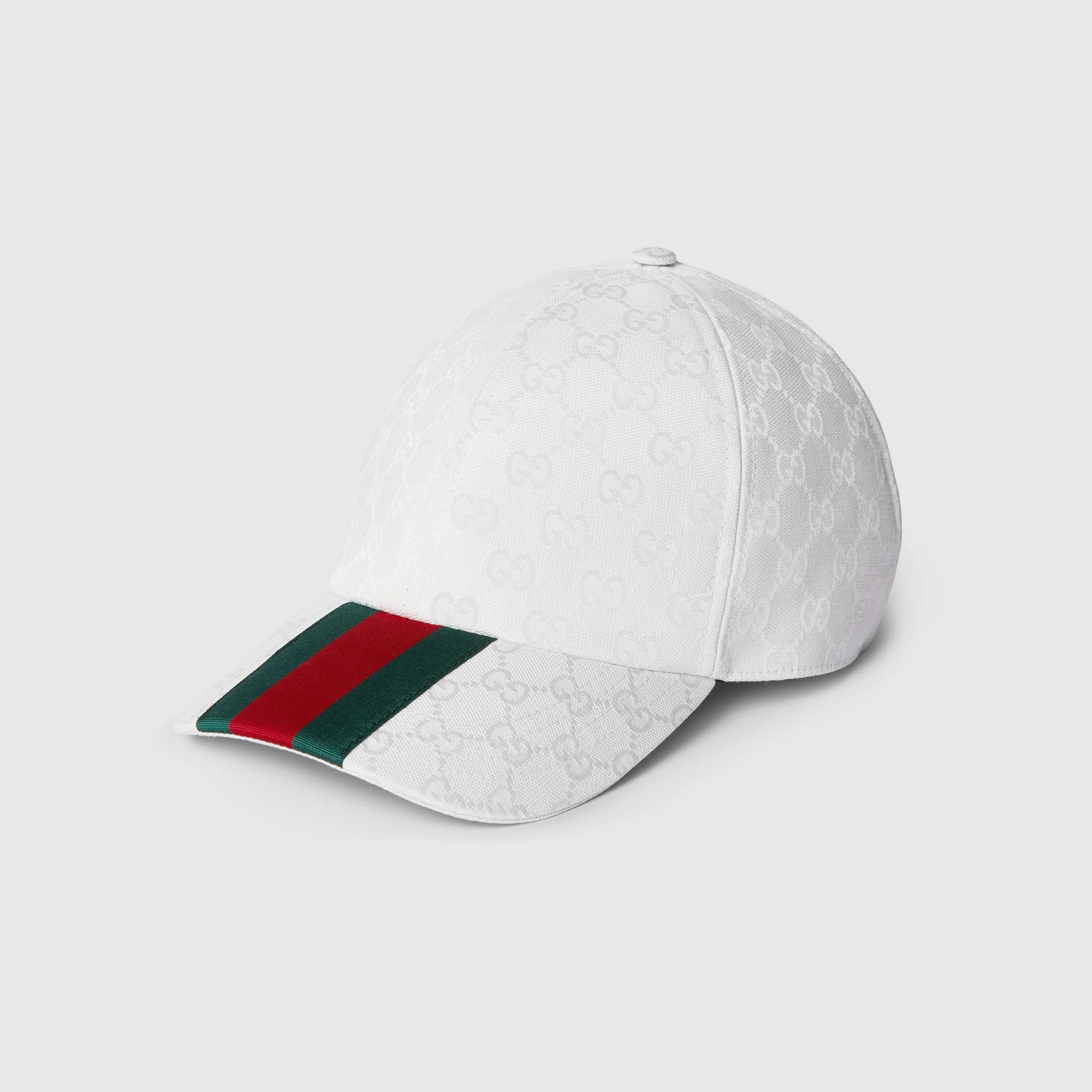 Gucci Original GG canvas baseball hat with Web GUCCI ORIGINAL GG CANVAS BASEBALL HAT WITH WEB - X Clothing main image 3