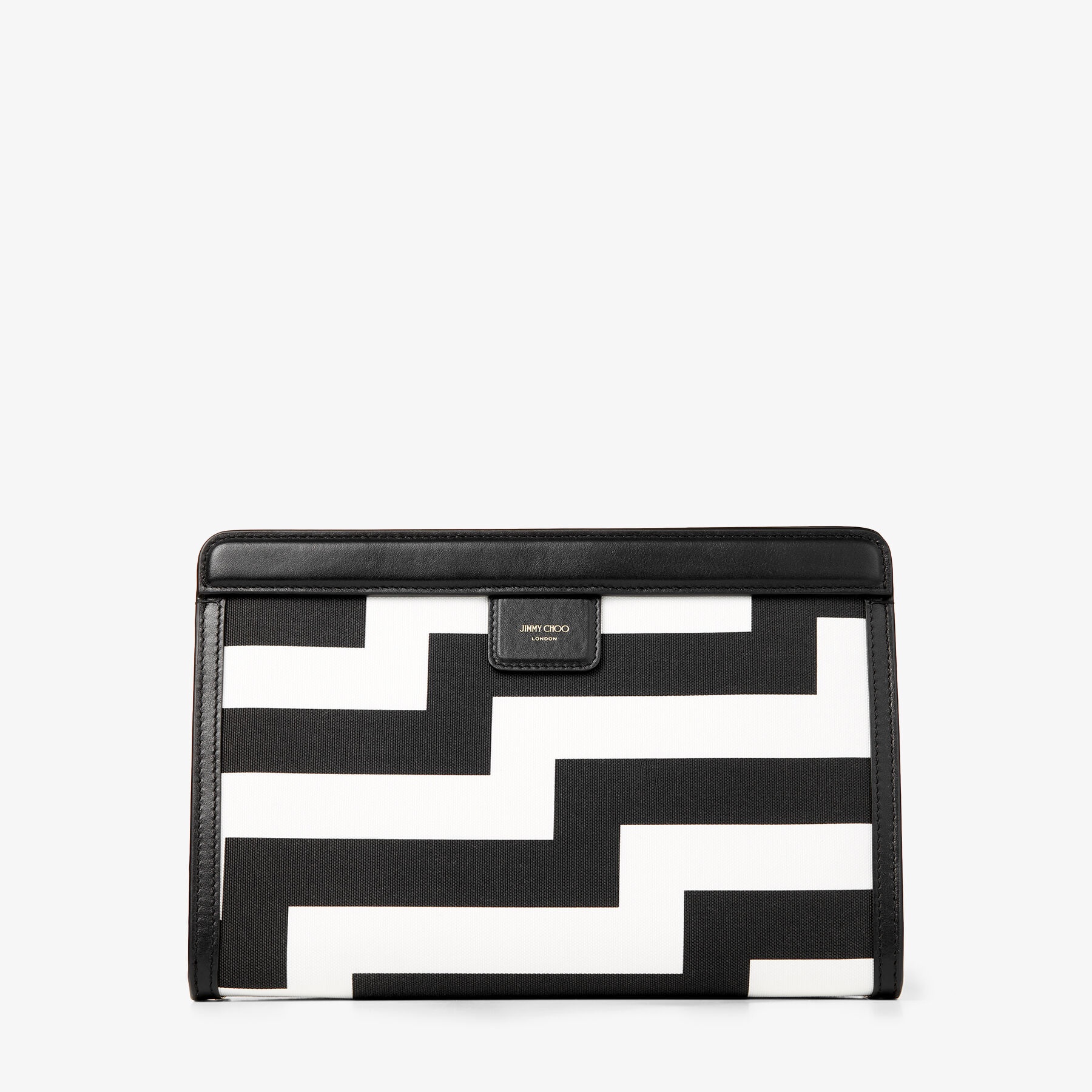Avenue Pouch
Black and White Avenue Print Canvas Pouch - 5