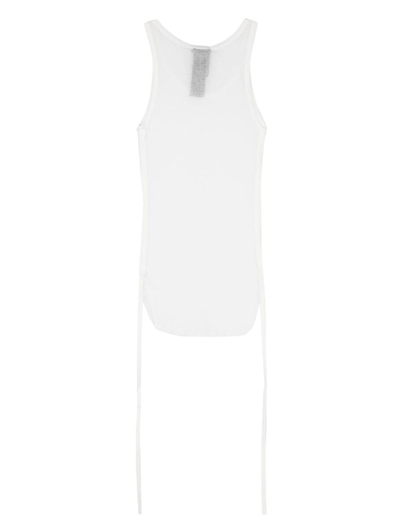Ann Demeulemeester Noya cotton tank top outlook