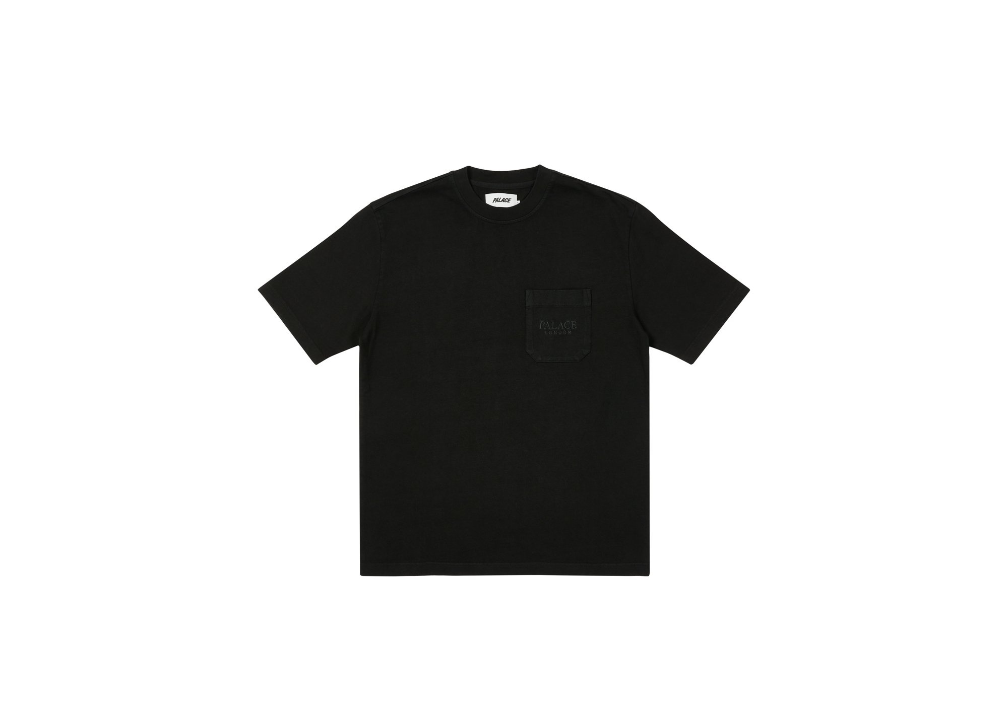 LONDON HEAVY POCKET T-SHIRT BLACK - 1