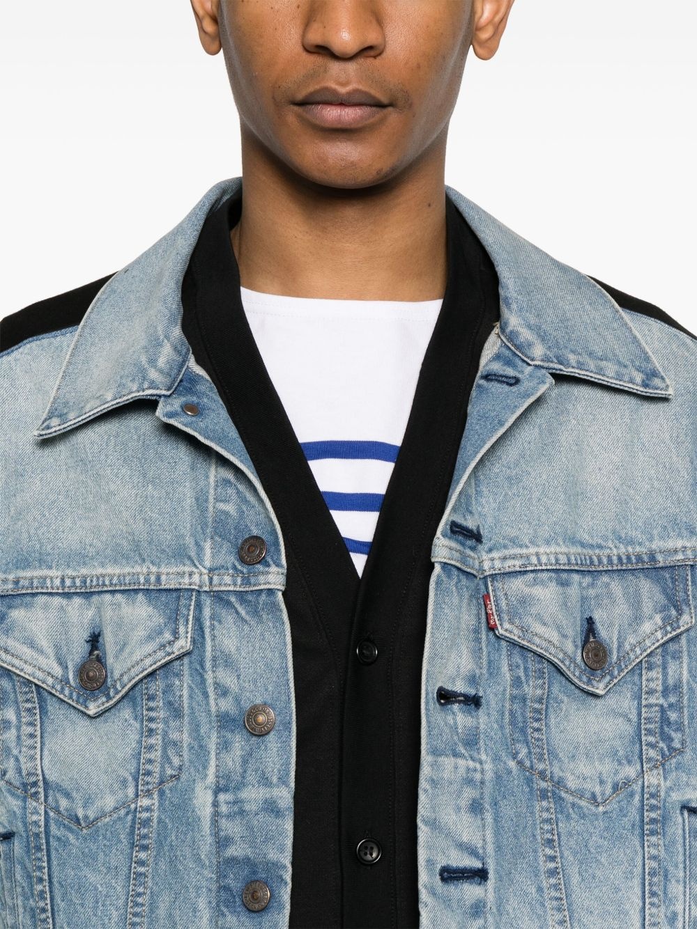 panelled jacket - 5