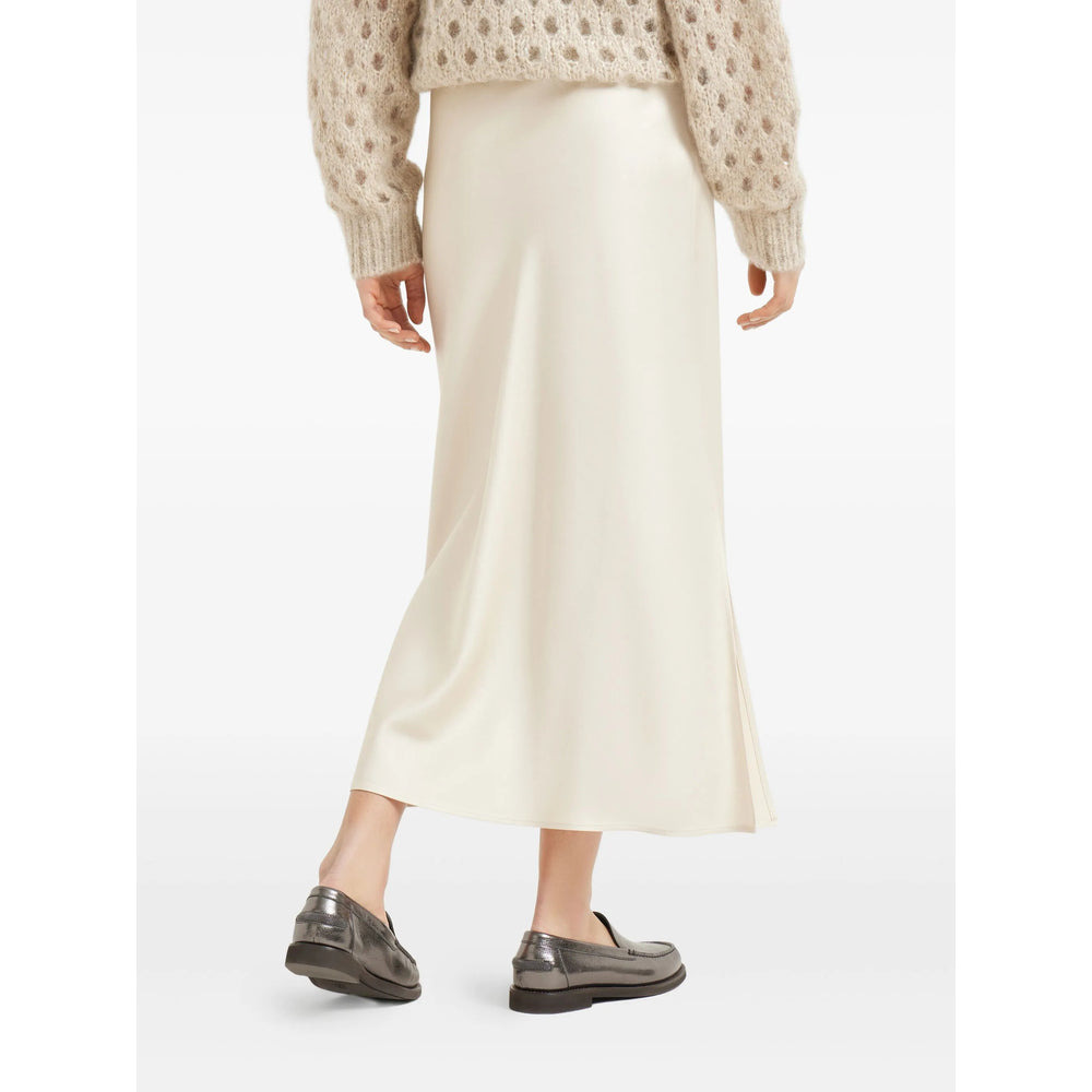 Brunello Cucinelli Neutrals Skirts - High-Waisted Skirts Women - 3