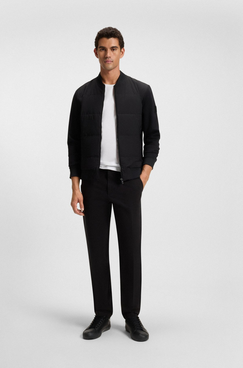 BOSS SLIM-FIT SHORT-SLEEVED T-SHIRT IN MERCERIZED COTTON outlook