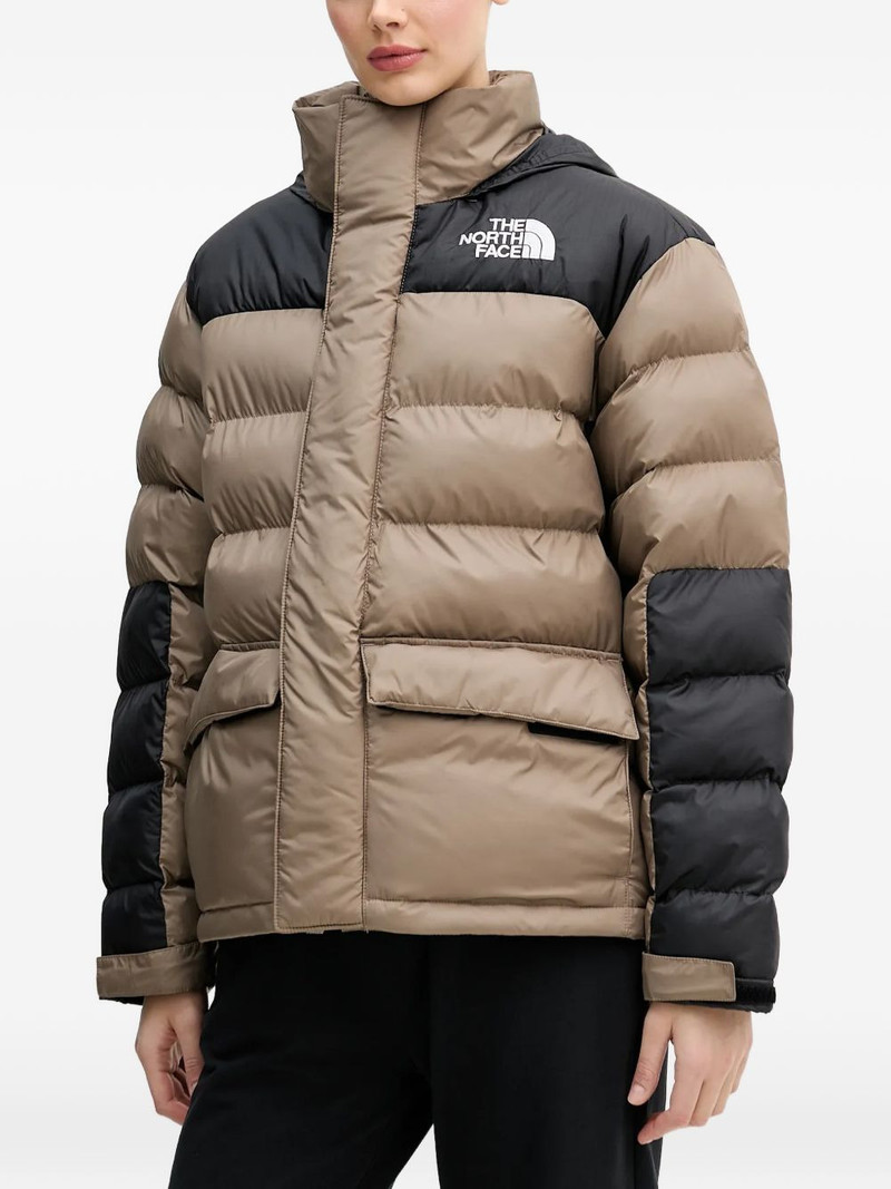 colour-block hooded jacket 1