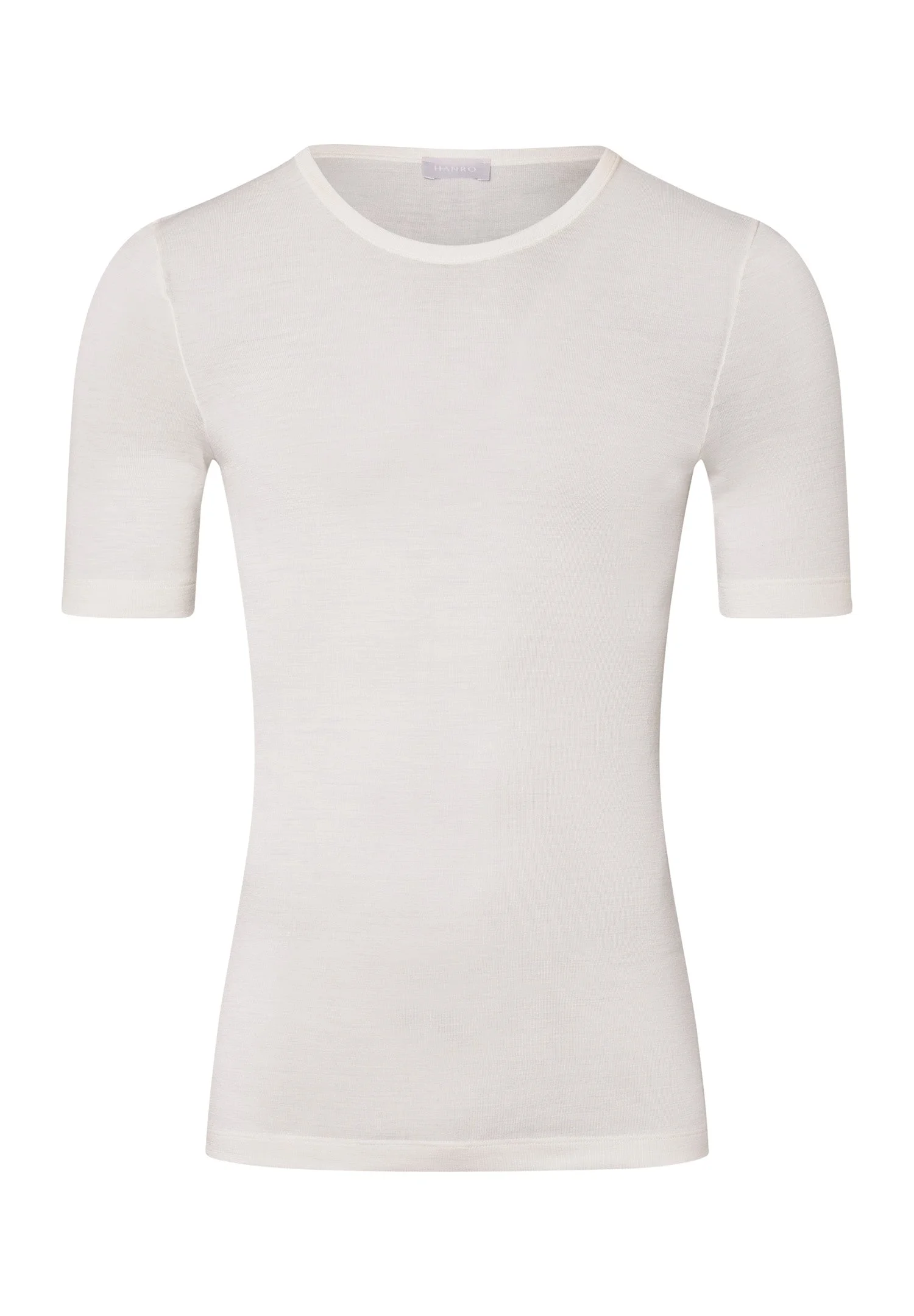 Woolen Silk M Wool and Silk Fitted T-Shirt - 1