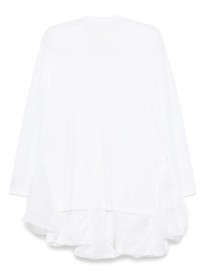 Comme Des Garçons long-sleeved ruffle dress outlook