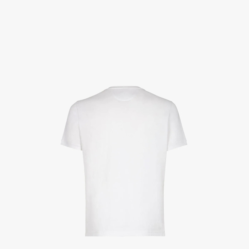 FENDI White cotton T-shirt outlook