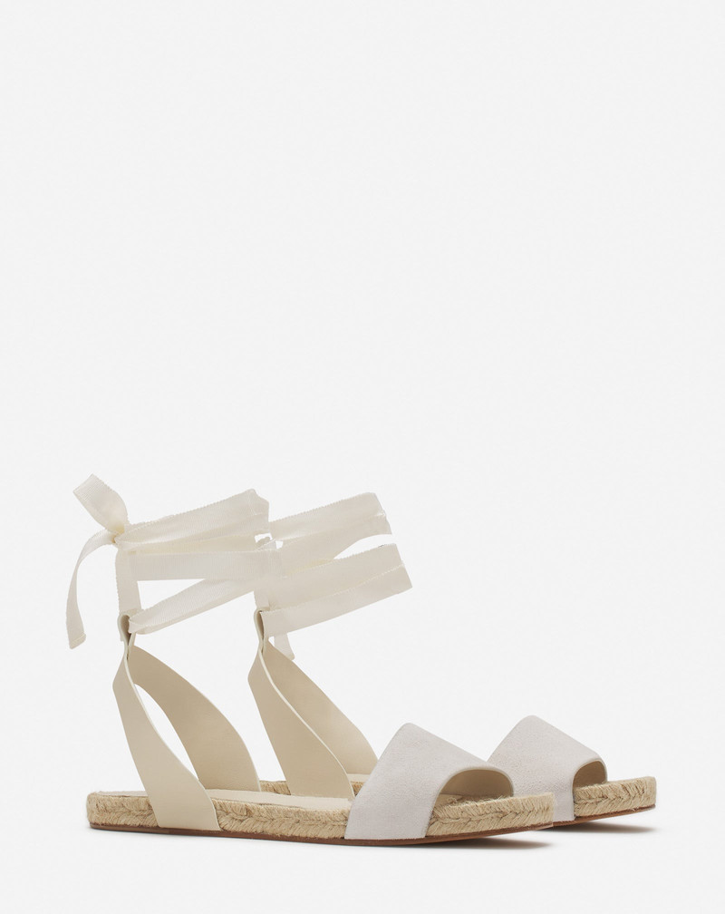 Lanvin DOMRA FLAT SUEDE SANDALS outlook