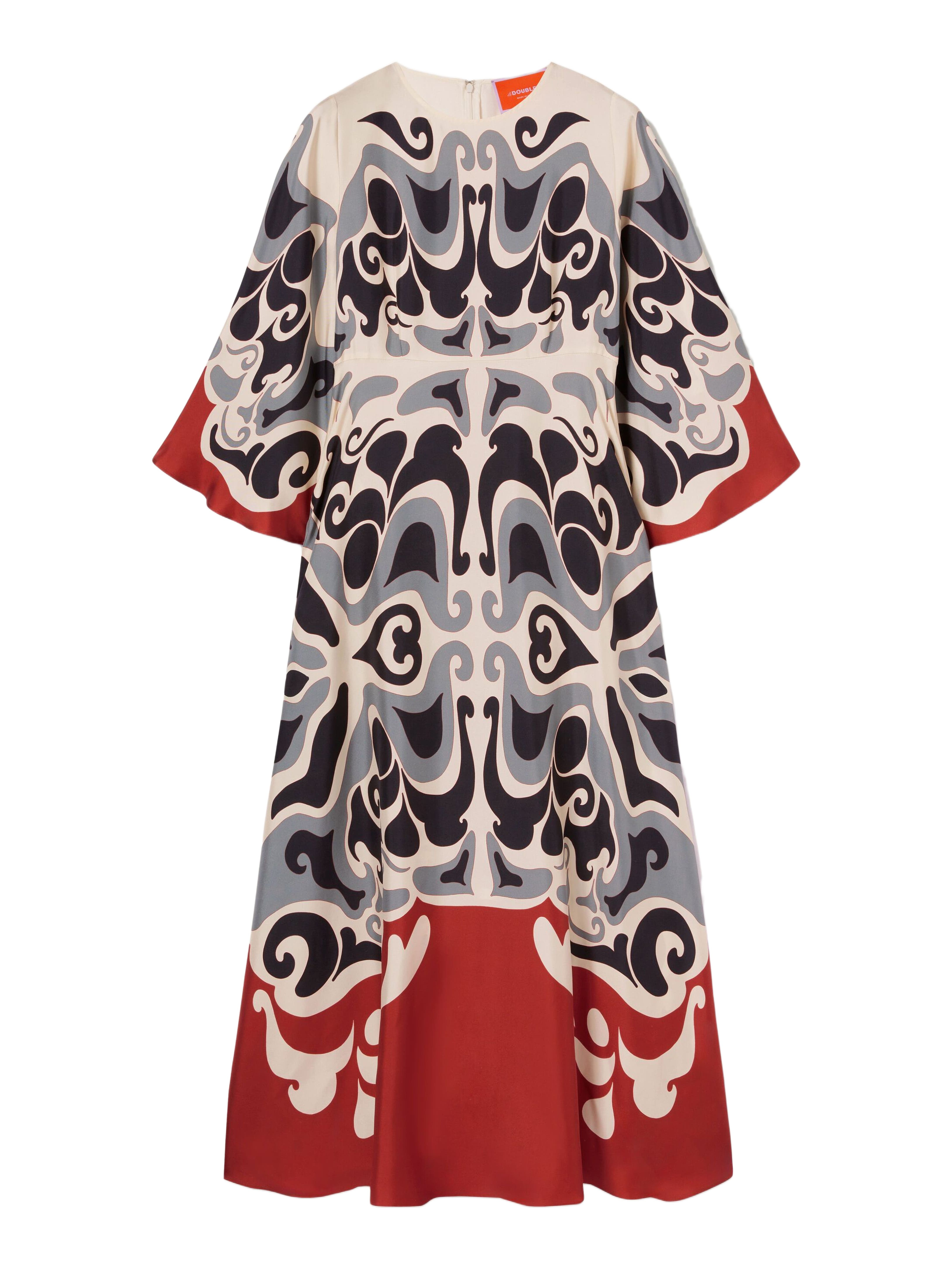 La DoubleJ Long Sorella Dress Phoenix Placée Ivory at Nordstrom - 2