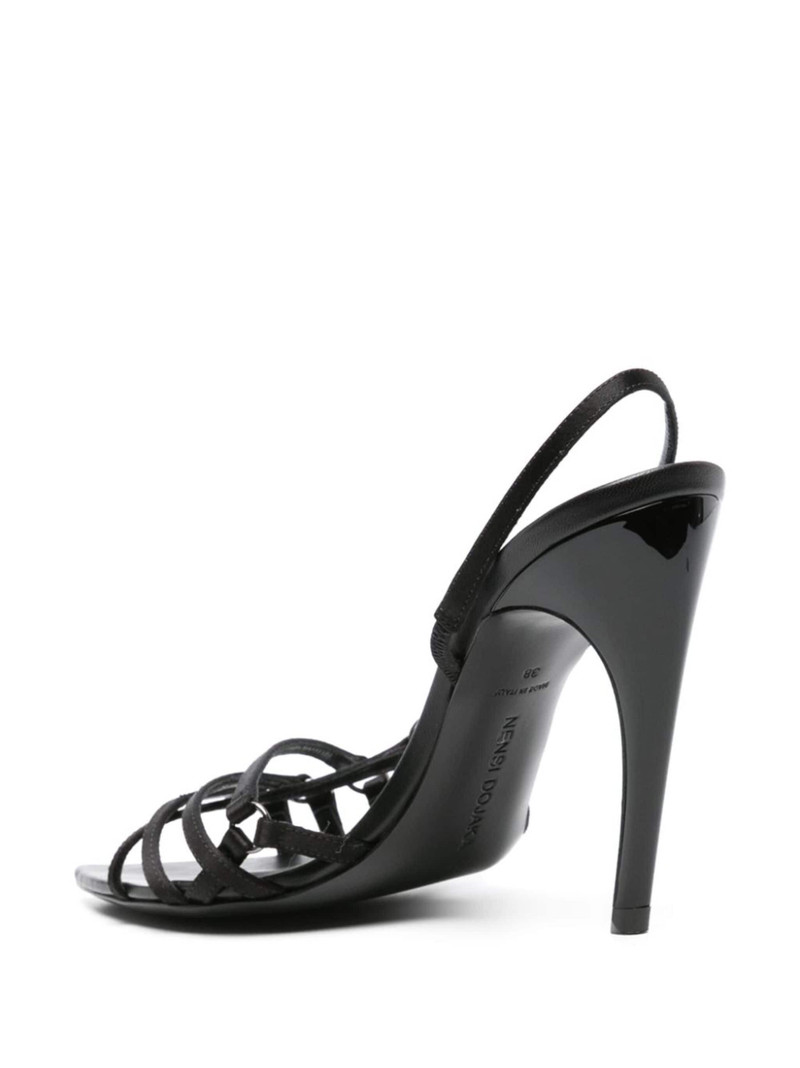 NENSI DOJAKA 100mm pointed-toe mules outlook