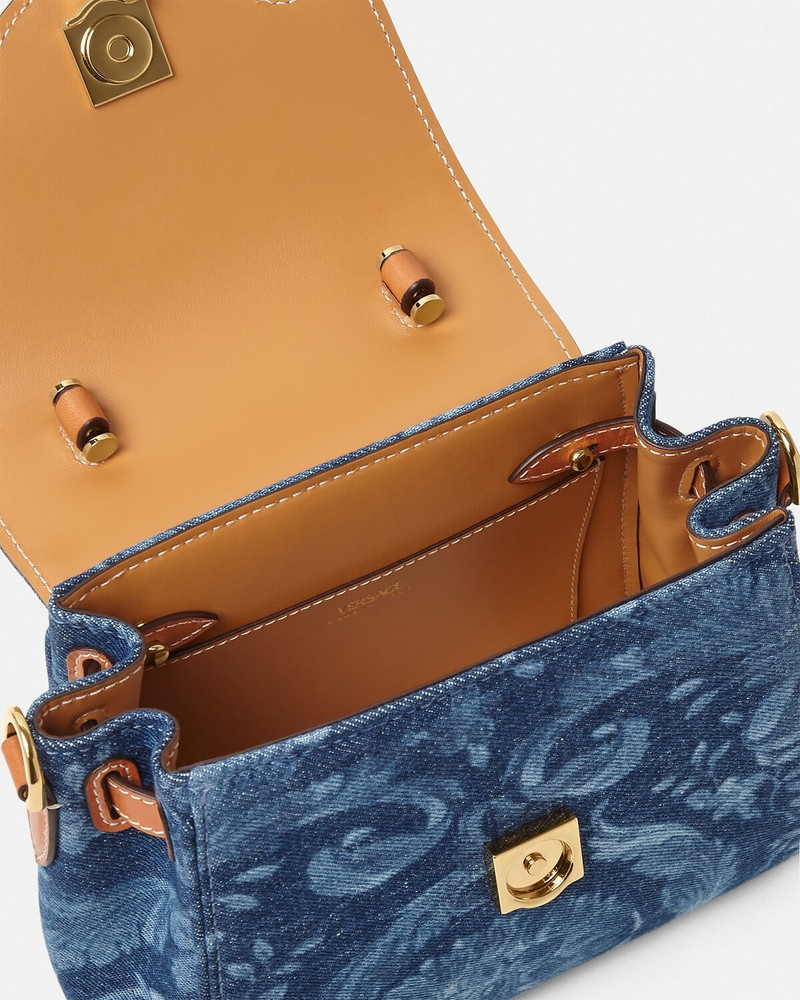 Barocco Denim La Medusa Small Handbag 4