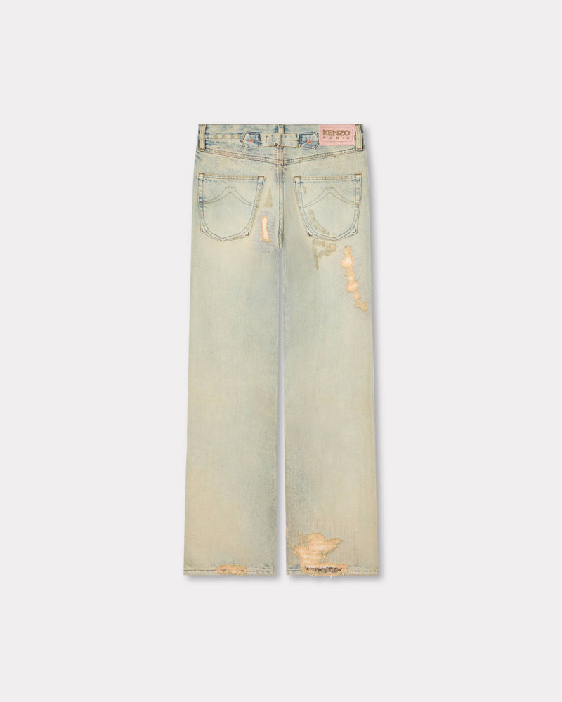 KENZO Straight jeans in japanese denim outlook
