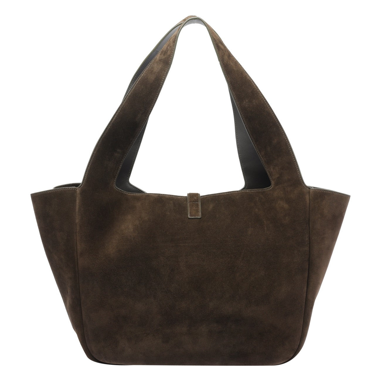 Saint Laurent Women Suede Le 5 A 7 Bea Shoulder Bag - 3