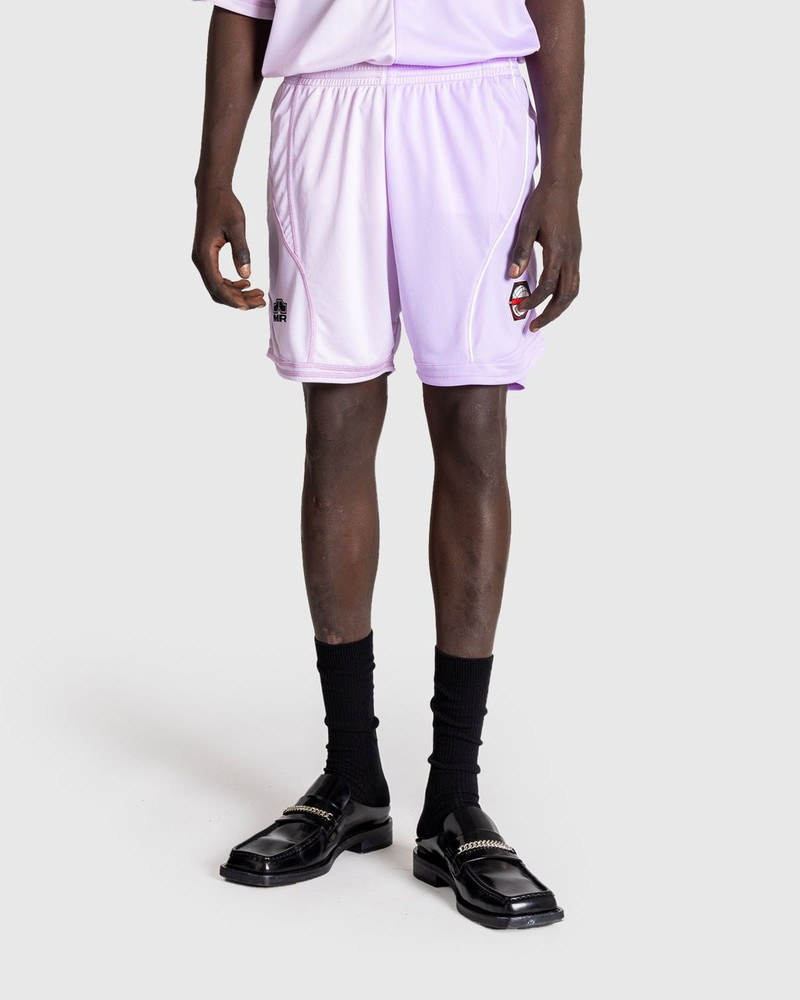 Martine Rose Martine Rose – Half And Half Football Short Lilac outlook