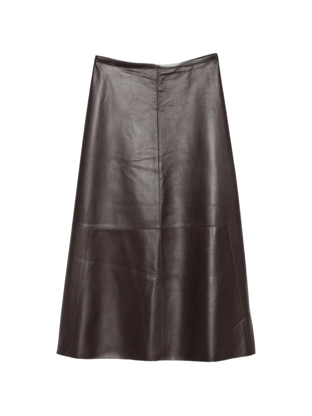 Helius nappa-leather skirt - 1