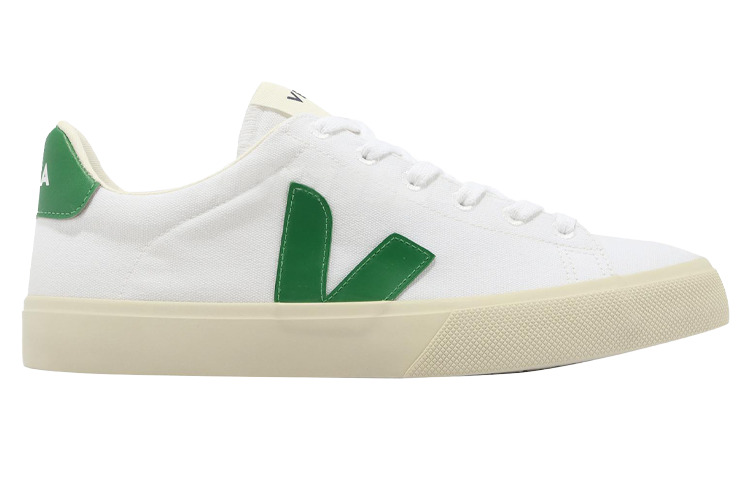 Veja Campo Low-Top Sneakers 'White Green' CA0103144B - 3