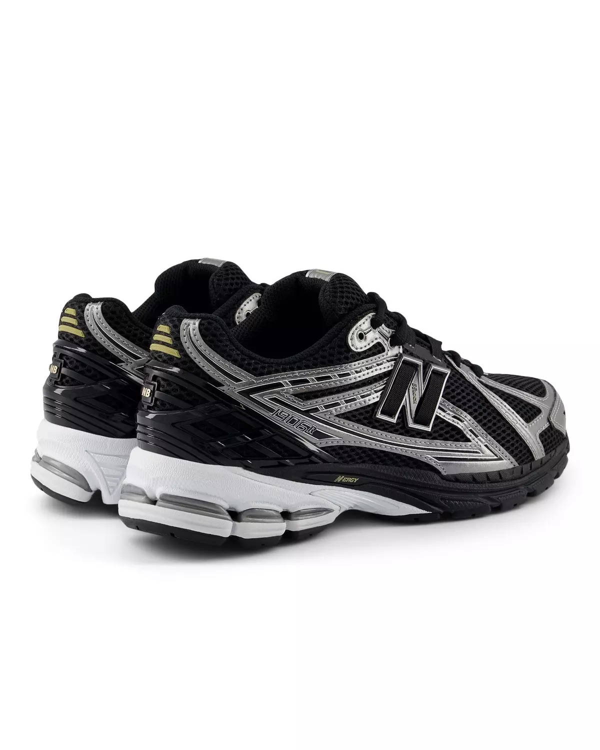1906 "Black/Silver" Men's Shoe - 8